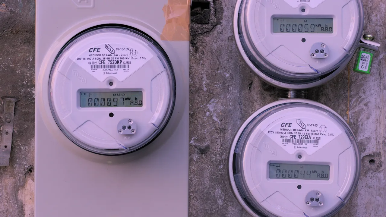Medidores de luz de la CFE